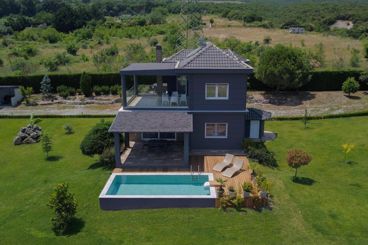 Zeusplace Pool Villa Olympus Riviera Litochoro Exterior foto